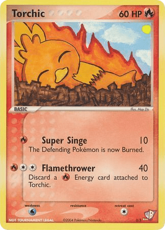 Torchic (3) — Poké Card Creator Pack