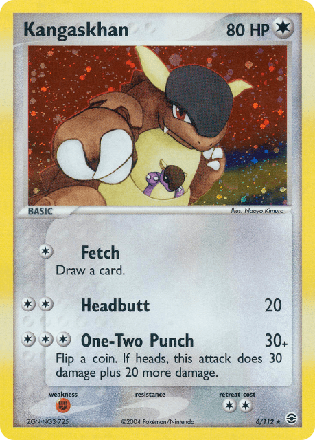 Kangaskhan (Reverse Holofoil) (6) — FireRed & LeafGreen