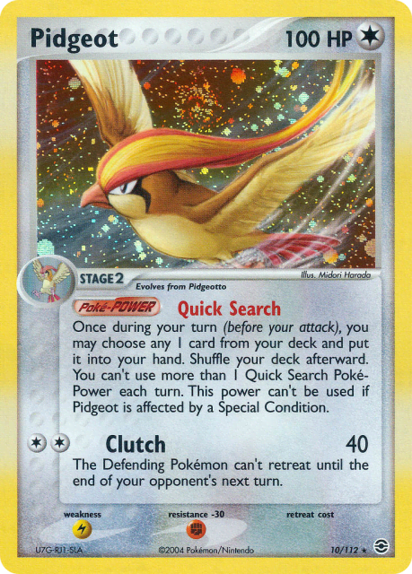 Pidgeot (Jimmy Ballard) (10) — FireRed & LeafGreen
