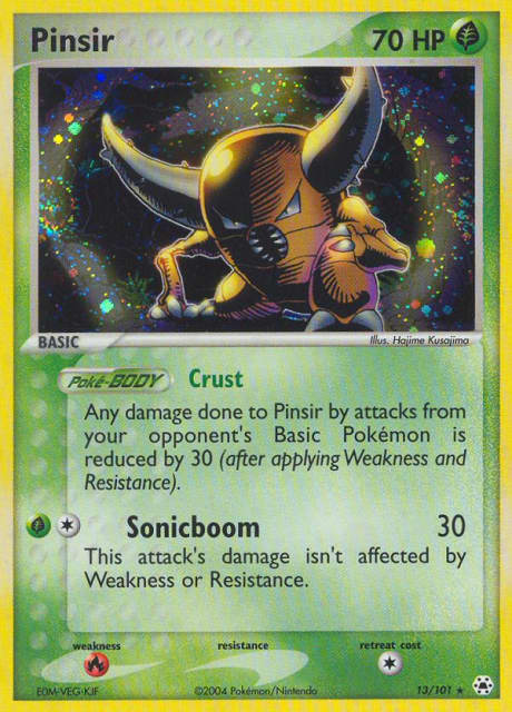 Pinsir (Reverse Holofoil) (13) — Hidden Legends