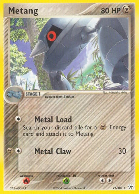 Metang (Reverse Holofoil) (21) — Hidden Legends