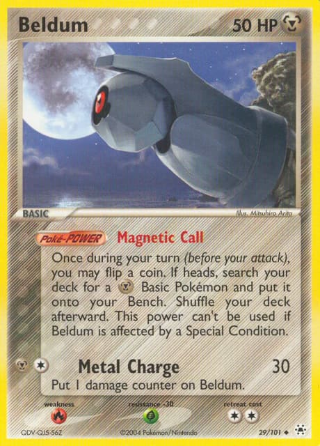 Beldum (Reverse Holofoil) (29) — Hidden Legends