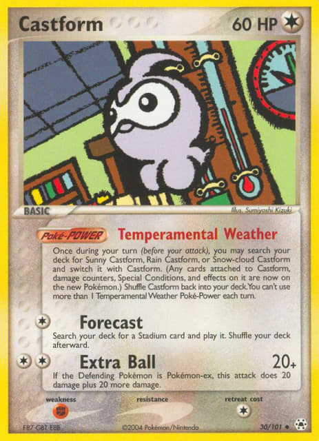 Castform (30) — Hidden Legends