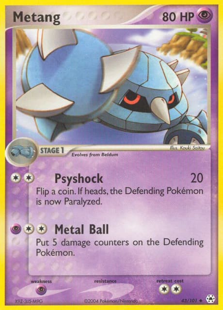 Metang (Reverse Holofoil) (43) — Hidden Legends