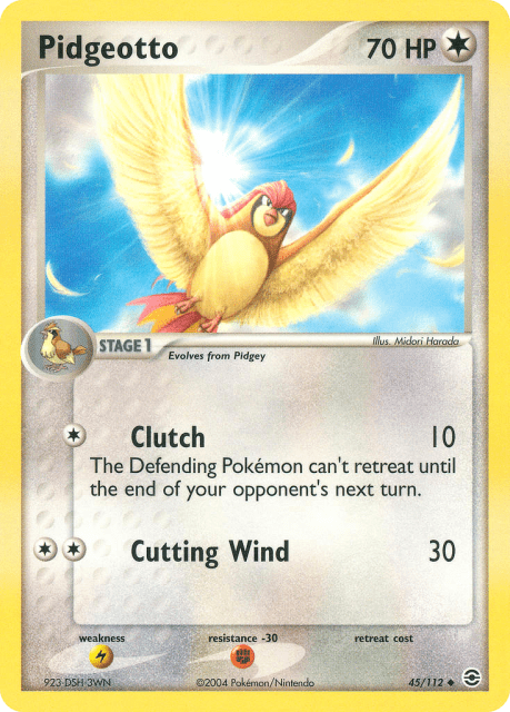 Pidgeotto (Hiroki Yano) (45) — FireRed & LeafGreen