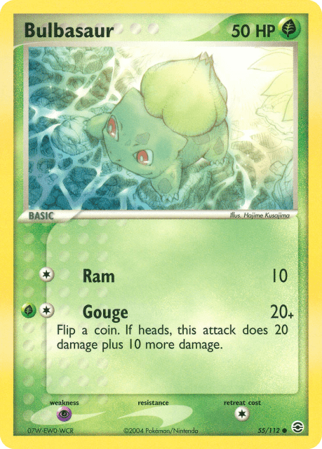 Bulbasaur (55) — FireRed & LeafGreen