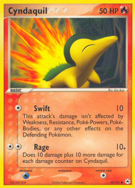 Cyndaquil (59) — Hidden Legends