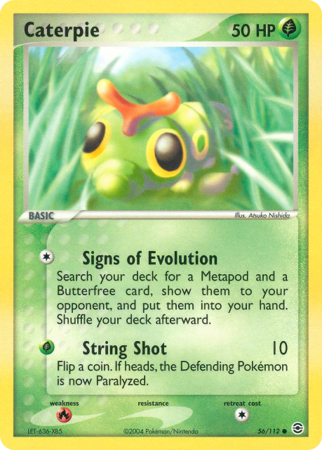 Caterpie (56) — FireRed & LeafGreen