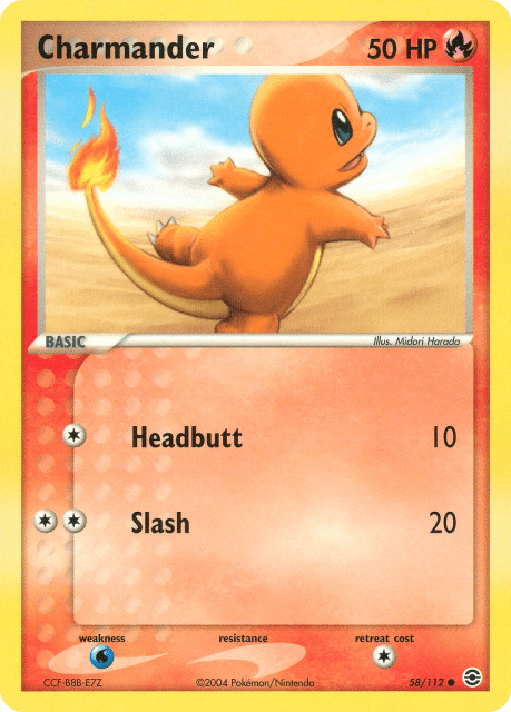 Charmander (58) — FireRed & LeafGreen