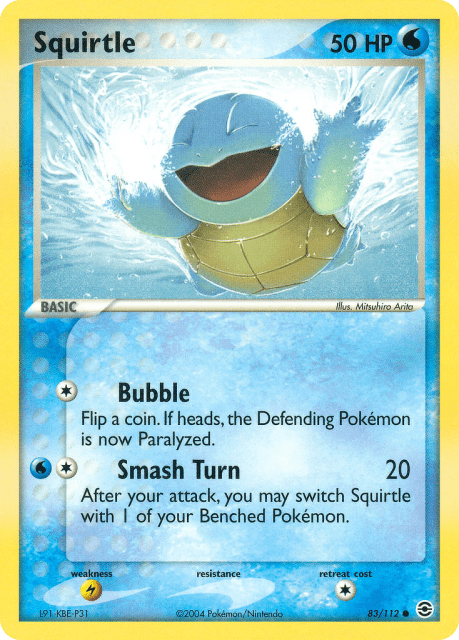 Squirtle (83) — FireRed & LeafGreen