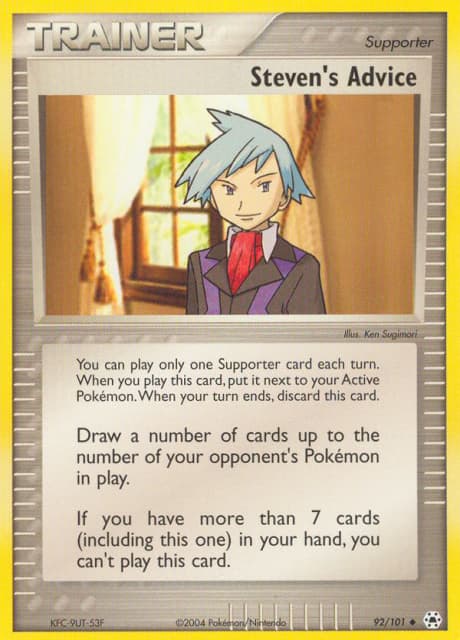 Steven's Advice (92) — Hidden Legends