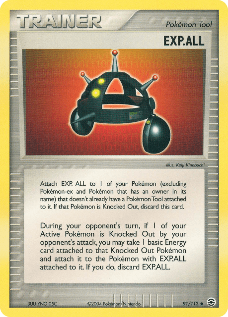 EXP.ALL (Reverse Holofoil) (91) — FireRed & LeafGreen