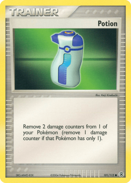 Potion (Reverse Holofoil) (101) — FireRed & LeafGreen