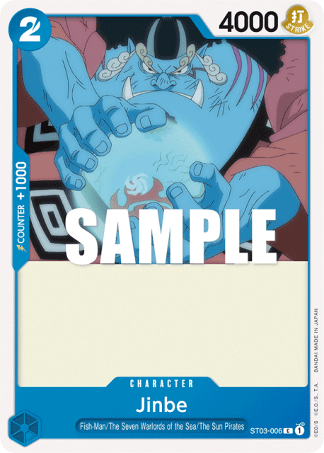 Jinbe (6) — The Seven Warlords of the Sea