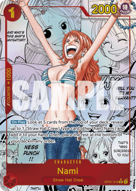Nami (Manga Alt Art) (16) — Romance Dawn