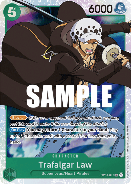 Trafalgar Law (Foil) (47) — Romance Dawn