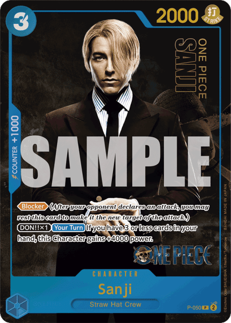 Sanji (Live Action Foil) (50) — Promos
