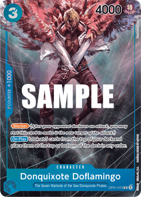 Donquixote Doflamingo (Foil) (73) — Romance Dawn