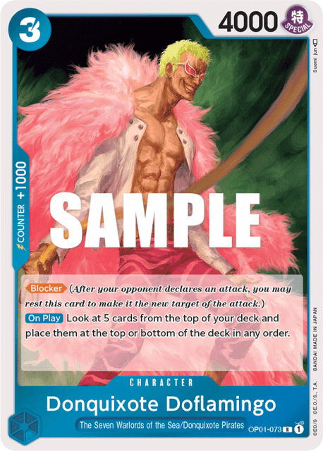 Donquixote Doflamingo (Alt Art) (73) — Romance Dawn