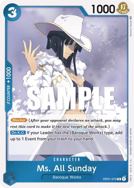 Ms. All Sunday (Foil) (79) — Romance Dawn