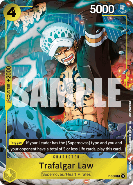 Trafalgar Law (Foil) (88) — Promos