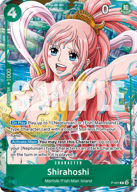 Shirahoshi (Foil) (91) — Promos