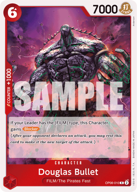 Douglas Bullet (Foil) (10) — Wings of the Captain