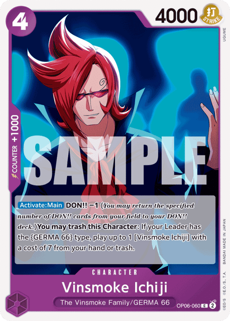 Vinsmoke Ichiji (60) — Wings of the Captain