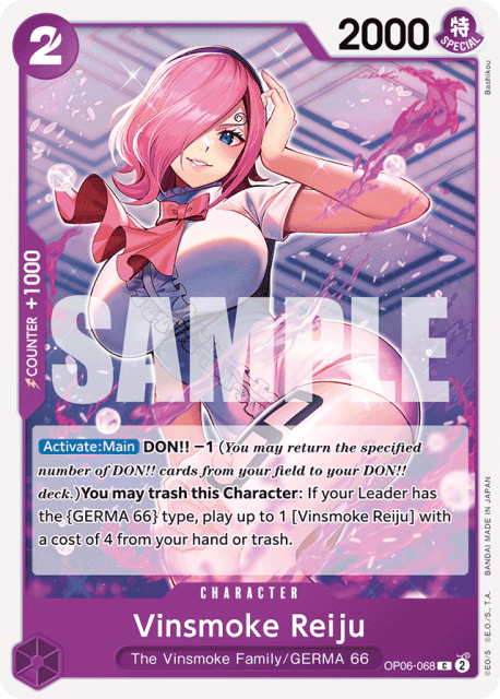 Vinsmoke Reiju (68) — Wings of the Captain