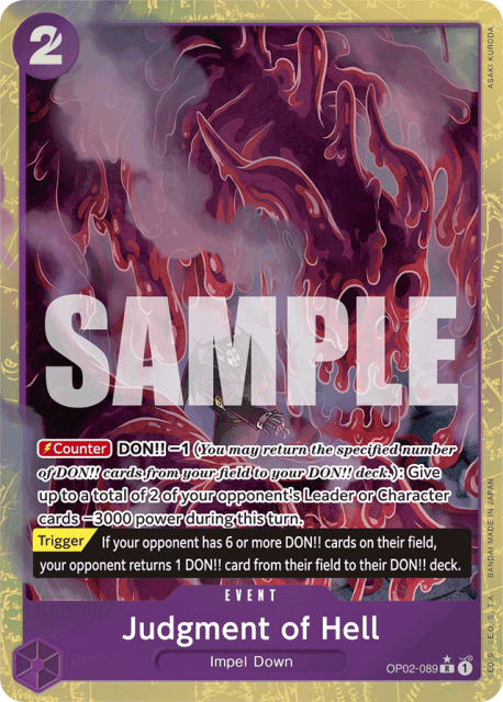 Judgment of Hell (Premium Alt Art) (89) — Paramount War