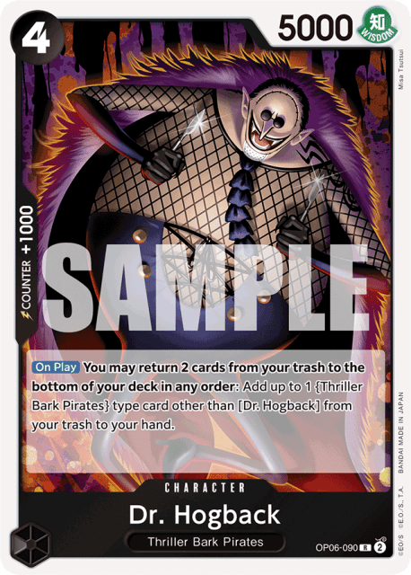 Dr. Hogback (Foil) (90) — Wings of the Captain