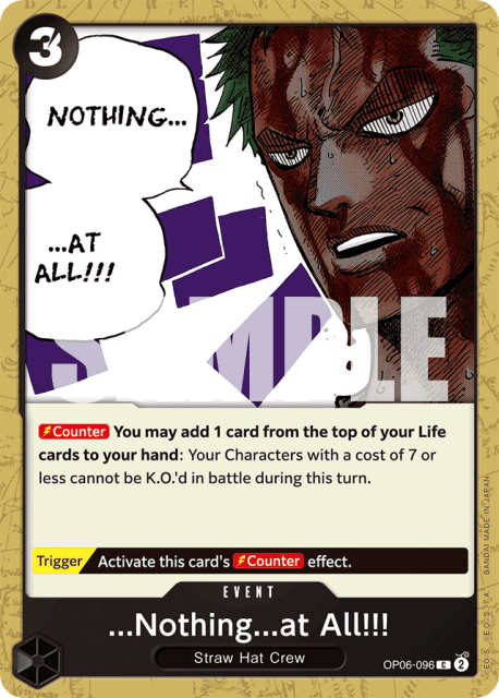 ...Nothing...at All!!! (96) — Wings of the Captain