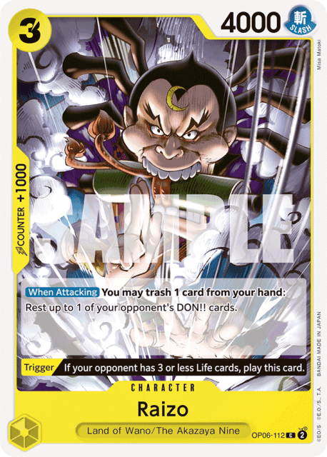 Raizo (112) — Wings of the Captain