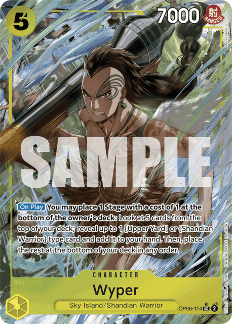 Wyper (Full Art) (114) — Wings of the Captain