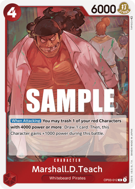 Marshall.D.Teach (Foil) (12) — Pillars of Strength