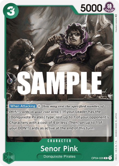 Senor Pink (Foil) (26) — Kingdoms of Intrigue