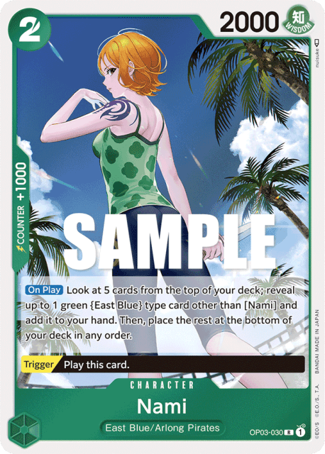 Nami (Foil) (30) — Pillars of Strength
