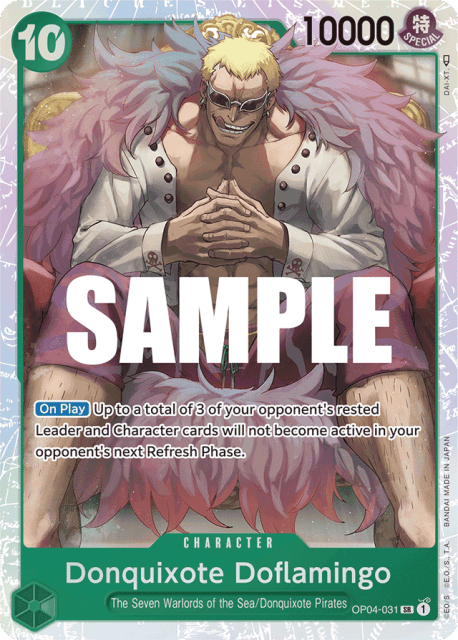 Donquixote Doflamingo (Foil) (31) — Kingdoms of Intrigue