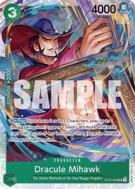 Dracule Mihawk (Foil) (3) — Zoro and Sanji