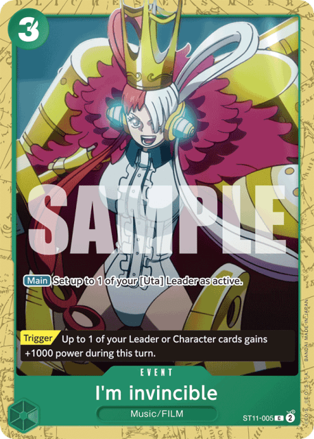 I'm invincible (Green Uta Alt Art) (5) — Uta