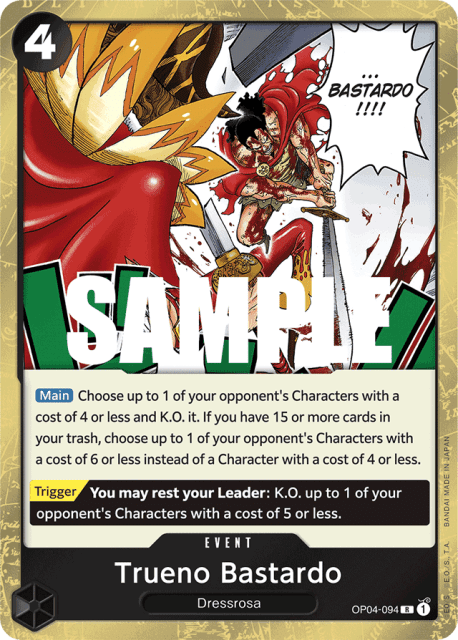 Trueno Bastardo (Foil) (94) — Kingdoms of Intrigue