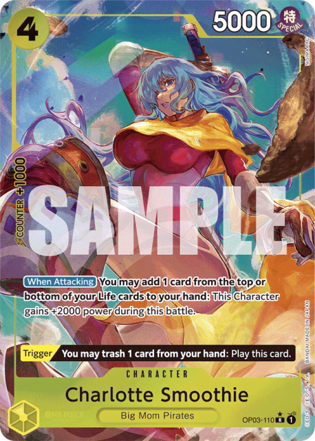 Charlotte Smoothie (Full Art) (110) — Pillars of Strength