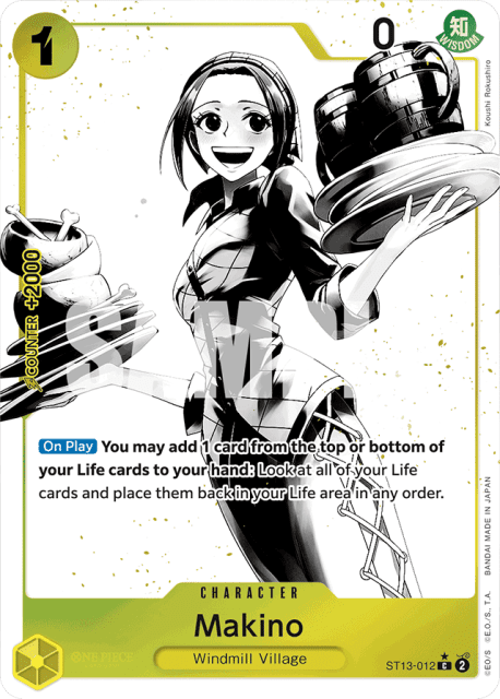 Makino (Alt Art) (12) — Ultra Deck: The Three Brothers