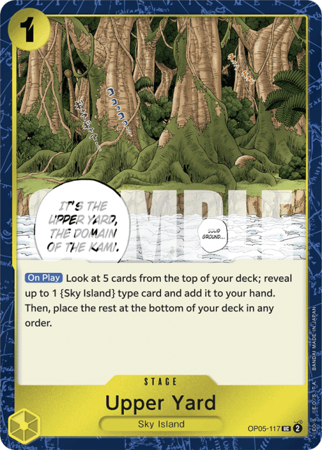 Upper Yard (Textured Foil) (117) — Awakening of the New Era