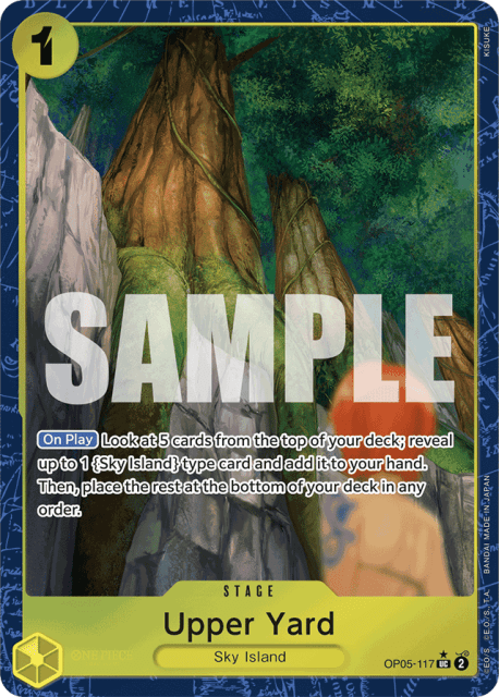 Upper Yard (Premium Alt Art) (117) — Awakening of the New Era