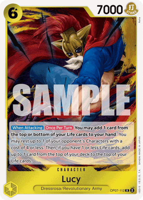 Lucy (Foil) (112) — 500 Years In The Future