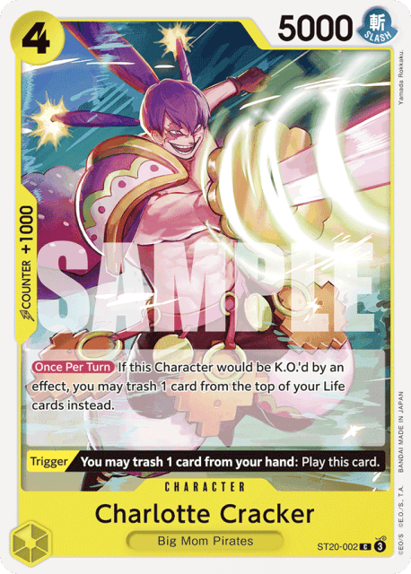 Charlotte Cracker (2) — YELLOW Charlotte Katakuri