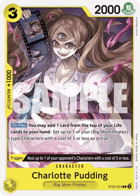 Charlotte Pudding (4) — YELLOW Charlotte Katakuri