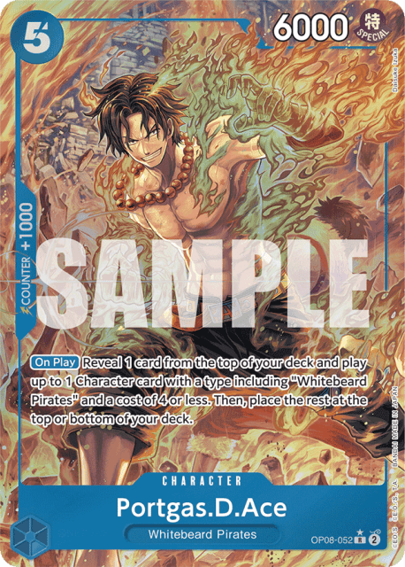 Portgas.D.Ace (Alt Art) (52) — Two Legends