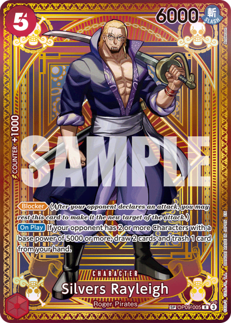 Silvers Rayleigh (Special Alt Art) (5) — Emperors In The New World